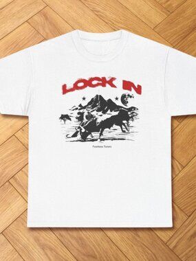 Lock In Fearless Torero Bull Fighting Graphic Tee